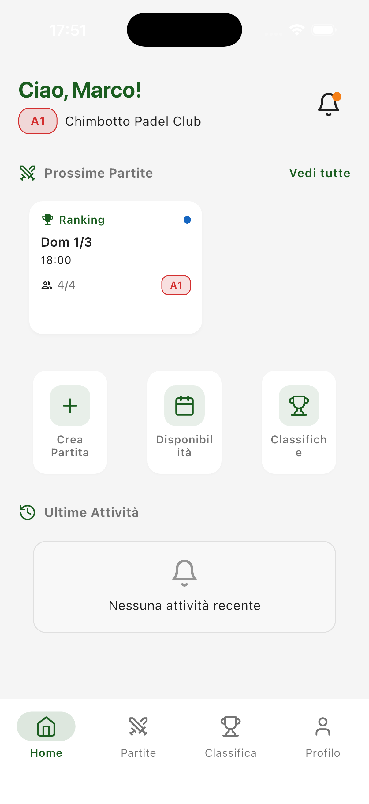Chinbotto Home Screen
